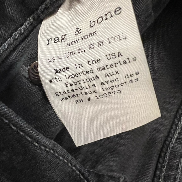 Rag and Bone Legging jeans, size 29 - Picture 6 of 8
